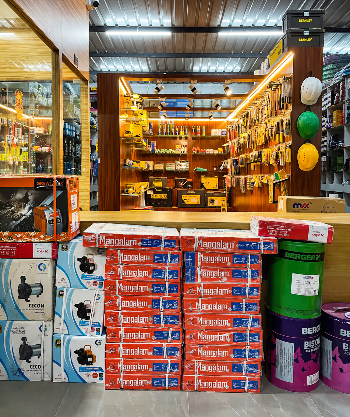 Champion Industrial Hardware branch interior overview